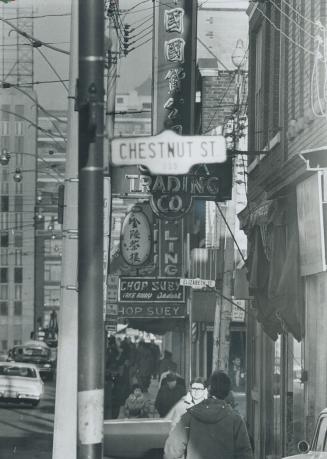 On the move: It took years for Chinatown to come of age, mainly because the Chinese immigrants were for years suspicious of the Anglo-Saxons, and with good reason