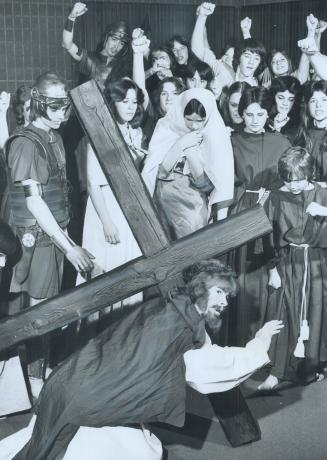 Passion play for Good Friday, Young members of St