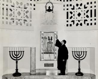 In Accordance with Ancient Jewish law, there must be perpetual light flaming in the tabernacle