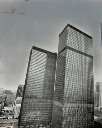 1969, The Toronto dominion centre was also designed by Mies van der Rohe - in what is now known as the international style