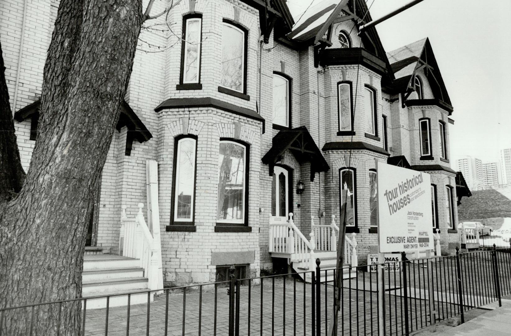 Classics in Cabbagetown: These four homes, renovated by builder Jack Vandenberg, have been designated historic by city council