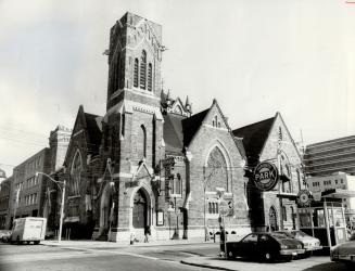 Now known as the Evangel Temple, this church at the corner of Bond and Dundas Sts