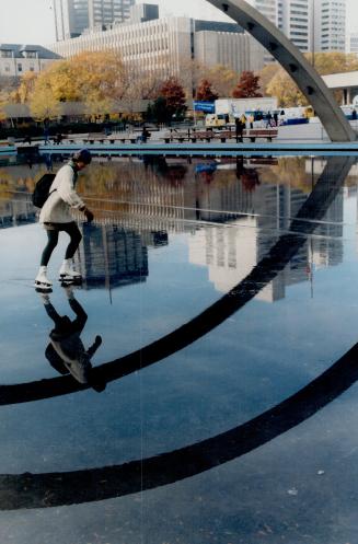 Canada - Ontario - Toronto - City Hall - New - Skating (2 of 2 files)
