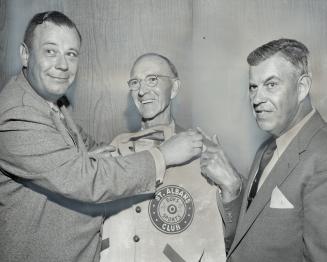 Inspector Bill Bolton, left, Charles Hedge and George Young