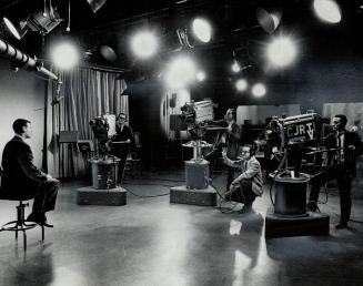 Ryerson's TV studio is fully equipped - all that's needed is a license and a transmitter