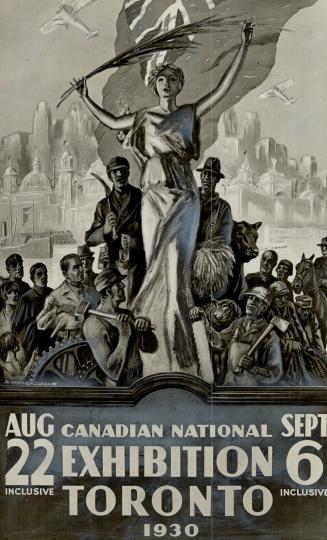 Posters such as this one from 1930 lured visitors to the CNE but today times have changed, say officials, and Ex must have star