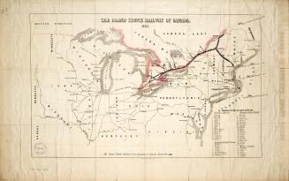 Grank Trunk Railway of Canada, 1857