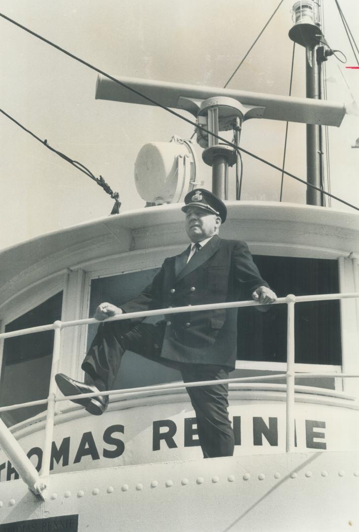 The most responsible job in Metro is how captain George Wadding terms his profession as a ferry boat captain