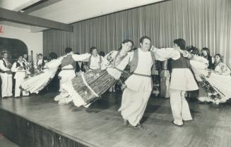 Dancing is a popular pastime for Croatians and this group, the Croatian Folk Dancers Ensemble Zrinski Frankopan, are performing at the Montreal Olympi(...)