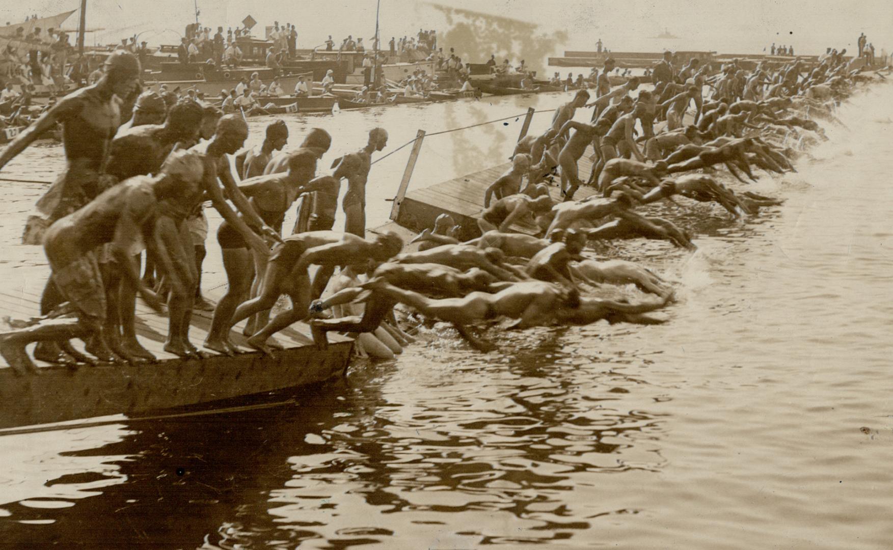 Start of Swim
