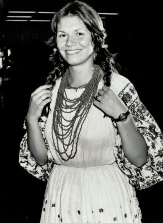 Kathy Despot, Dressed in native Croatian costume