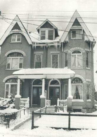 Under the leadership of Dr. John Ferguson, houses at 393 and 395 Manning Ave., near College and Bathurst Sts., were rented in 1895 for $552 a year as first premises of Toronto Western Hospital