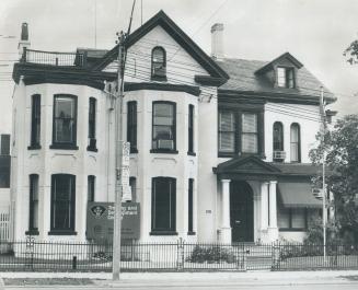 Founder of the Hospital for Sick Children, John Ross Robertson, lived in this house at 291 Sherbourne St