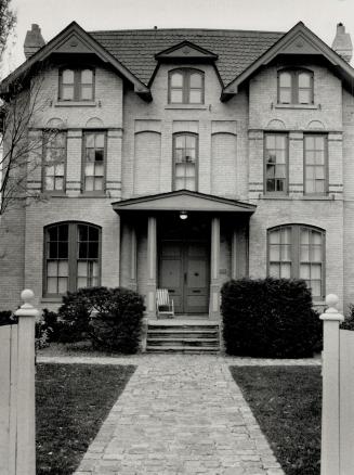 Henry Baldwin's home, considered to be one of the last great homes that once stood on the outskirts of the original village of Yorkville