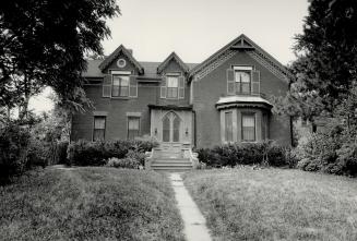 Charming houses: The Daniel Lamb farmhouse, top, in Cabbagetown started as a Regency Cottage in 1830 and was added to later on