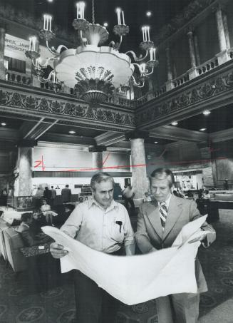 Restoring the lobby of the 72-year-old King Edward-Sheraton hotel to the Edwardian splendor of its opening is a $750,000 job. General's manager Willia(...)