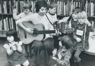 Children learn on musical strings