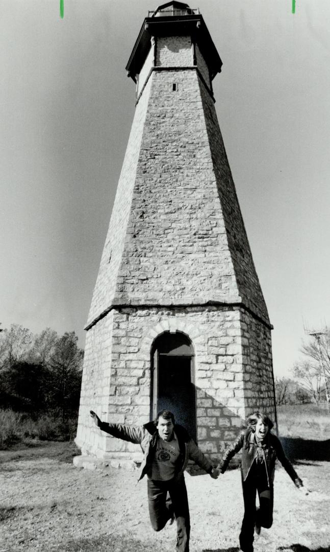 In full flight: One night in Gibraltar Point Lighthouse was enough for our columnists Bob Pomerantz and Jane Widerman
