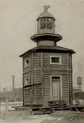 May be preserved. It is the hope of many Toronto residents and officials that this, the old lighthouse, shown here, which was built in the early '60s.(...)