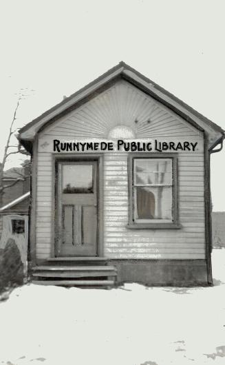 Runnymede Public Library, Willard Avenue, southwest corner of Montye Avenue, Toronto, Ontario.