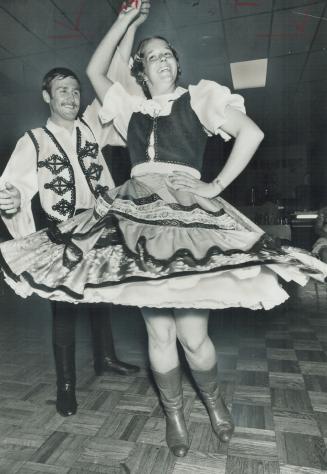 At the budapest pavilion of Caravan '73