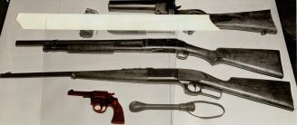 War against crime in Toronto has been waged by police armed with these weapons