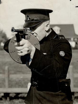 Toronto Police Machine-Gunner