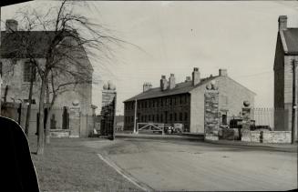 The gateway that joins the grounds of Stanley Barracks with the Exhibition Park at Toronto