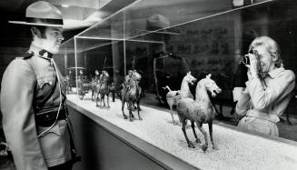 Chinese Exhibition opens at the ROM - Aug 7/74 - RCMP constable Donald McQuillan
