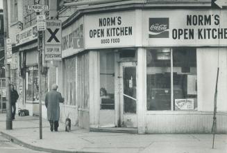 Norm's open kitchen on Dundas St
