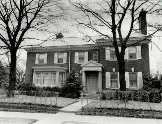 Home: During the last decades of his life, John Pearson, inset, lived in the attractive house he designed in 1924 at 120 Forest Hill Rd