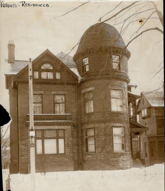 Residence of the former Residence of F T Stewart, 53 Queens park which has been purchased by the Basilian Order