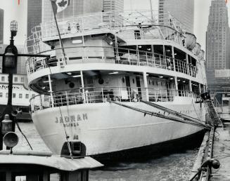 Ballast problems have caused the Jadran, a former Mediterranean cruise ship, to list slightly, where it is moored at the foot of Yonge St. to be conve(...)