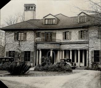 W. E. Massey and Susan Denton Massey home, Dentonia Park, later Crescent School, between Dawes Road and Victoria Park Avenue, north of Danforth Avenue, Toronto, Ont.