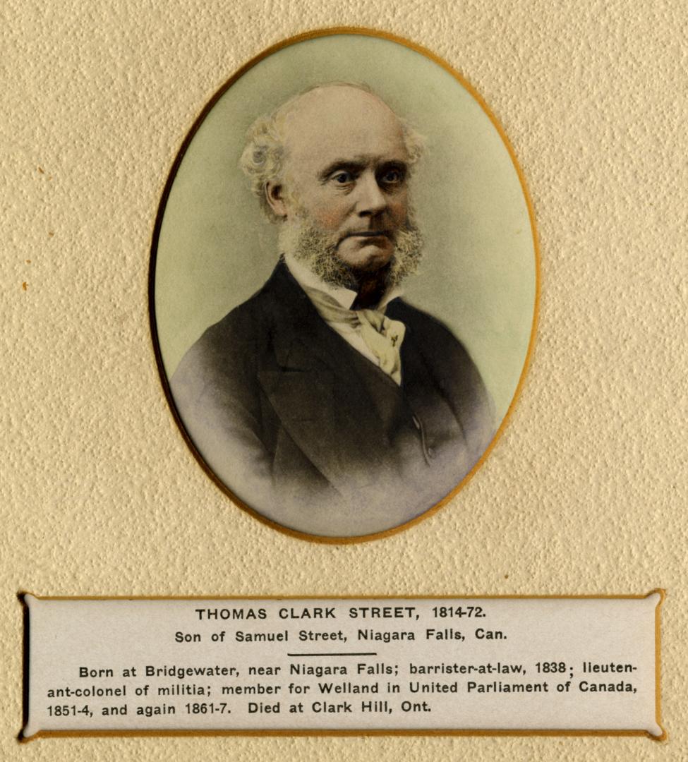 Portrait of Thomas Clark Street, 1814-1872