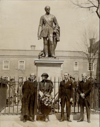 Founder of U.C.C. The above statue of Sir John Colborne, later Lord Seaton, who founded Upper Canad College in 1829 while lieutenant-governor of the p(...)