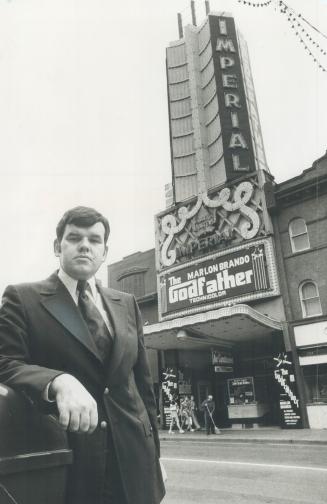 Manager Phil Traynor of the Imperial Theatre
