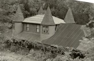 Picturesque spot. The old Belt Line station in the St. Clair Ave. East ravine at Toronto