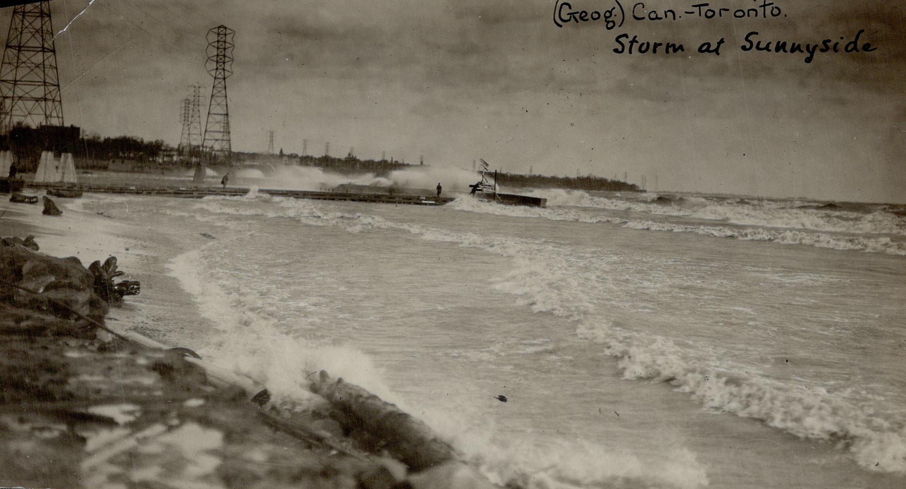 Storm at Sunnyside Wood finder 1913