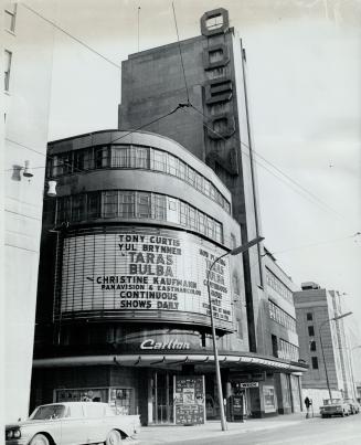 Odeon Carlton Theatre, Carlton Street, north side, between Yonge Street and Church Street, Toronto, Ontario.