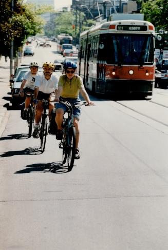 Canada - Ontario - Toronto - Traffic - Bicycles