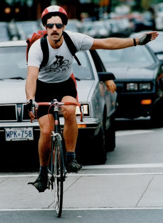 Safe Position: Cyclists should behave like adults with vehicles, not children on toys
