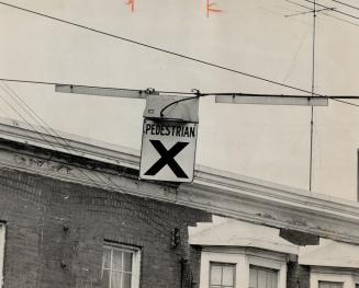 The old 'X' has been called dangerous, located at Danforth and Chisholm