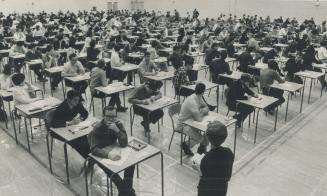 In a U. of T. gym-it's mental gymnastics time again
