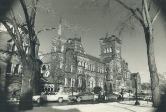 University College of the University of Toronto, built in 1856, is said to be haunted by the ghost of a stonemason murdered in it