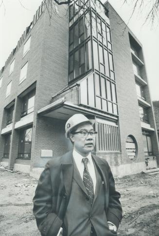 A $1.4 million home for the Chinese aged will open in December on D'Arcy St. James Pon, president of the Mon Sheong Foundation, builders of the 65-bed(...)