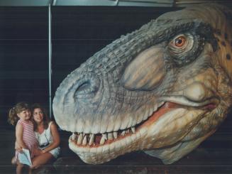 My, what Big teeth you have!. After an absence of 65 million years, the dinosaurs are back -- at the Metro zoo. Like other animated models, some weigh(...)