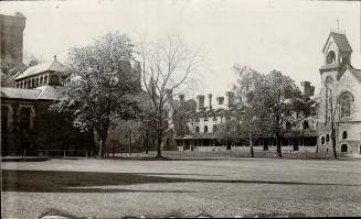 The quadrangle and old residence of Univeristy College, Toronto