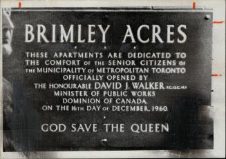 Brimley Acres, Lawrence Avenue East, north side, between McCowan Road and McCowan Road, Scarborough, Toronto, Ontario.
