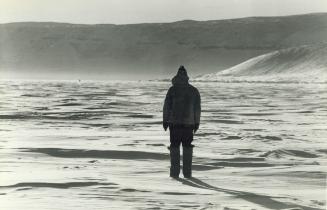 Cold solitude: Some researchers are surrounded by nothing except the stark beauty of Arctic ice and sky